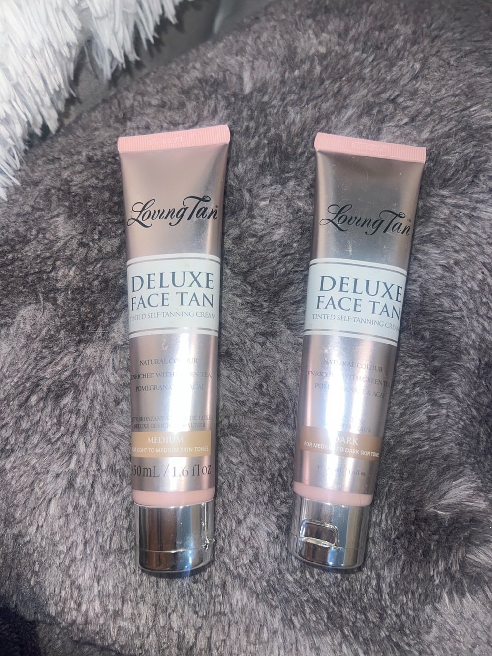Tinted Face Cream in Rose Gold Squeeze Tube (Set of 2)